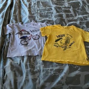 Little boys Vans t-shirts